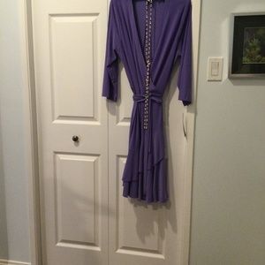 Wraparound Midi Dress